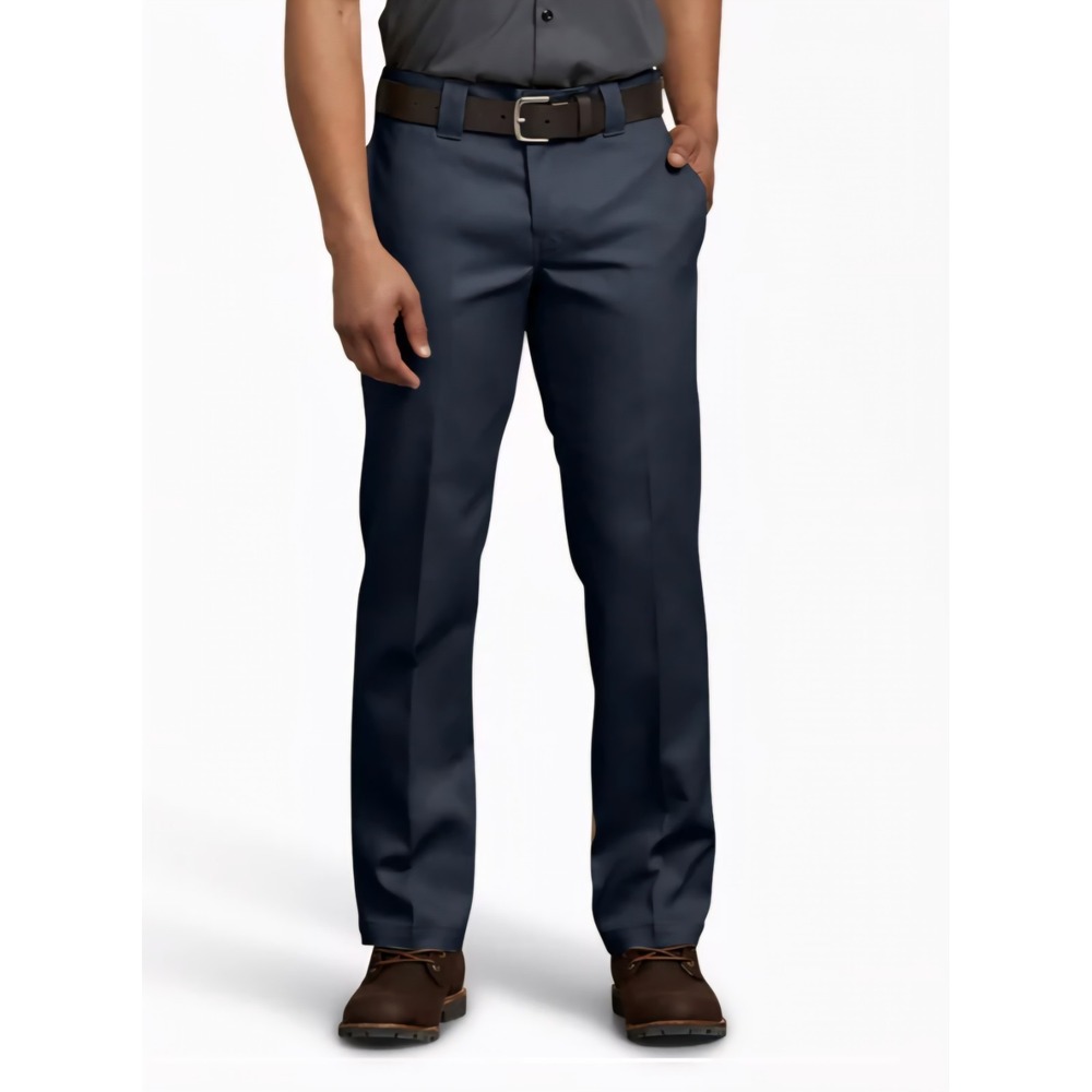 Dickies 873 Work Pants Slim Fit Straight Leg Navy Blue 36 X 34 New In Package